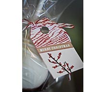 Holiday Berries Wood Grain Printable Hangtag Gift Tags